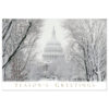 US Capitol Greeting card Winter's day