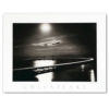 Chesapeake Bay Bridge print by M.E. Warren featuring his classic Black and White photograph