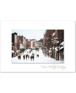 Winter in Georgetown holiday card. Photograph by Fred J. Maroon