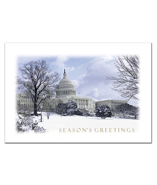 US Capitol Holiday Greeting Card