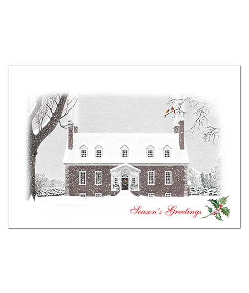 Hol 90 Gunston Hall Home Of George Mason Holiday Greeting Cards Box Of 10